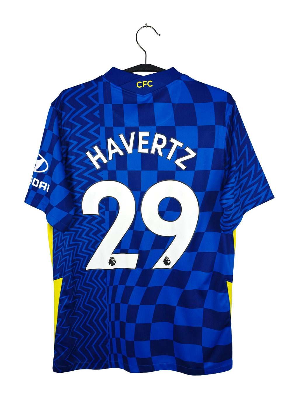 2021-22 Chelsea Home Shirt Havertz #29 - back view