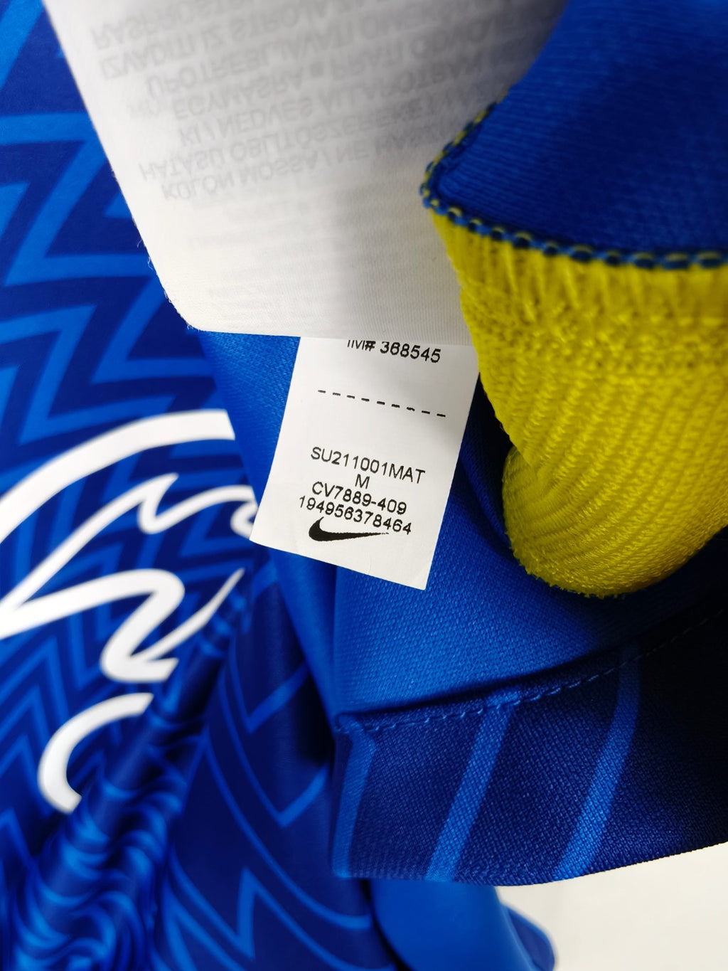 2021-22 Chelsea Home Shirt Havertz #29 - detailed view
