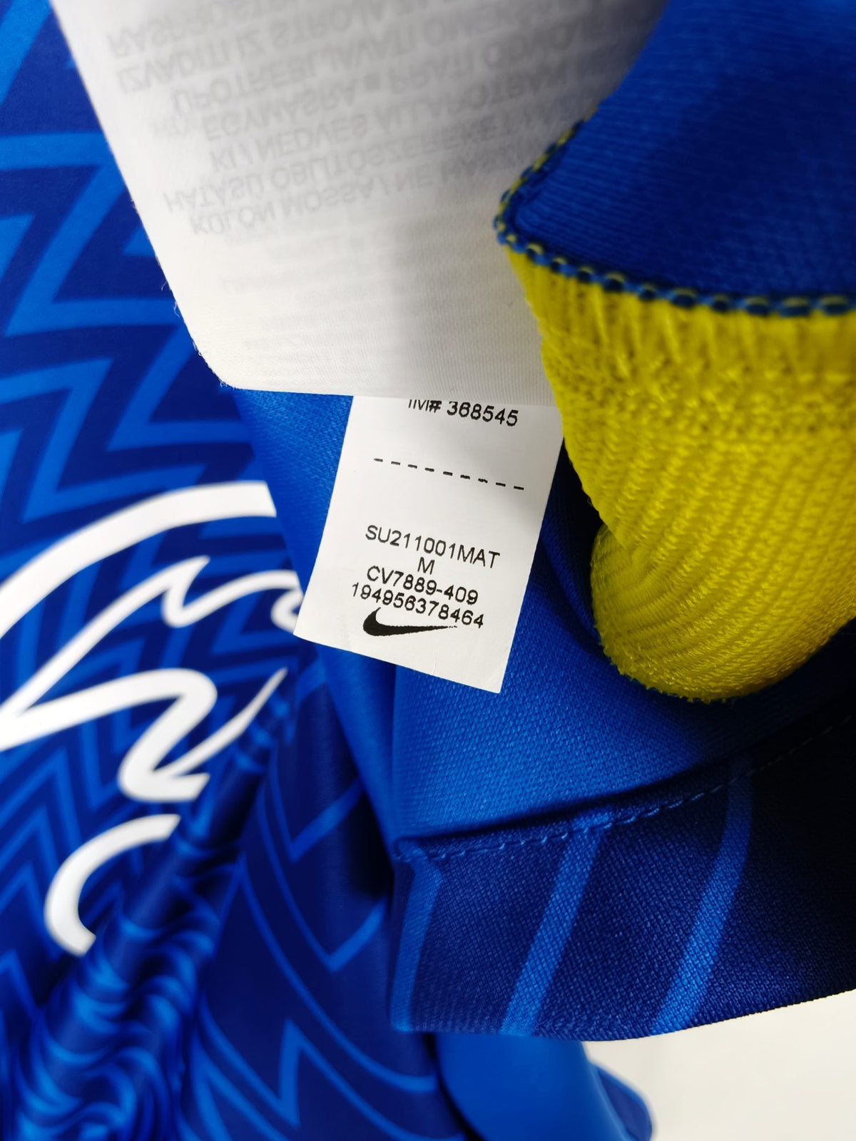 2021-22 Chelsea Home Shirt Havertz #29 - detailed view