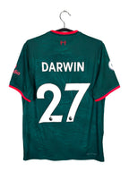 2022-23 Liverpool Third Shirt Darwin #27 (Pro) - back view