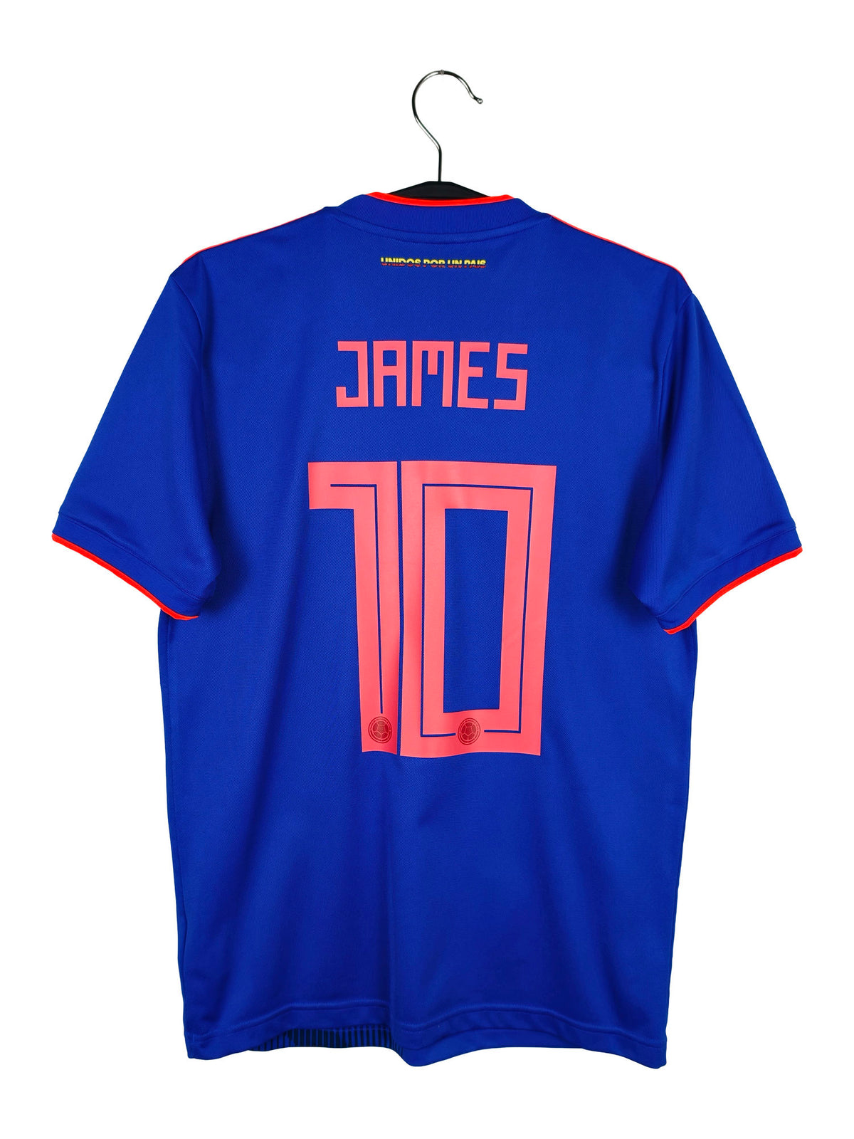 2018-19 Colombia Away Shirt James #10 - back view