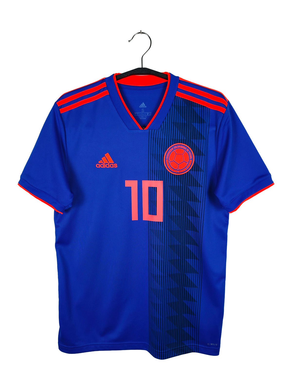 2018-19 Colombia Away Shirt James #10 - front view