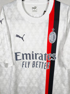 2023-24 AC Milan Away Shirt Reijnders #14 - detailed view
