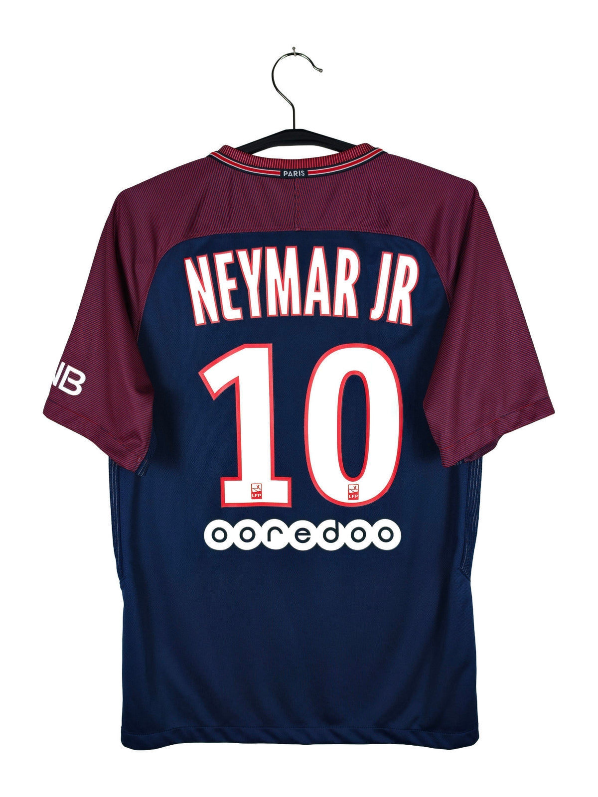 2017-18 Paris Saint-Germain Home Shirt Neymar Jr. #10 - back view