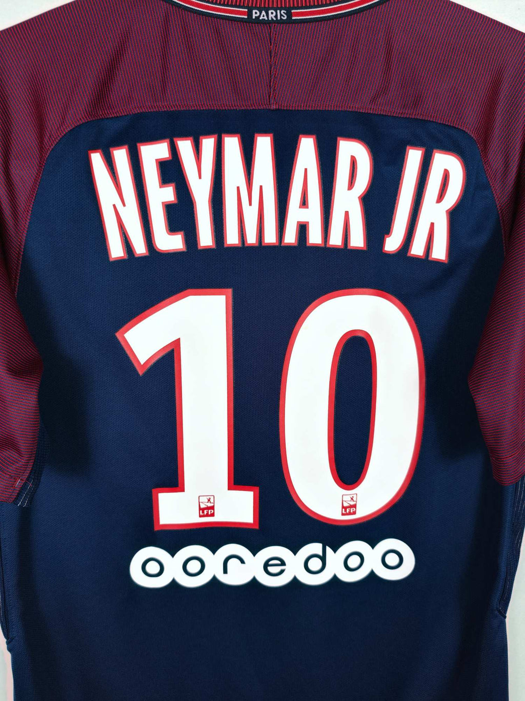 2017-18 Paris Saint-Germain Home Shirt Neymar Jr. #10 - detailed view