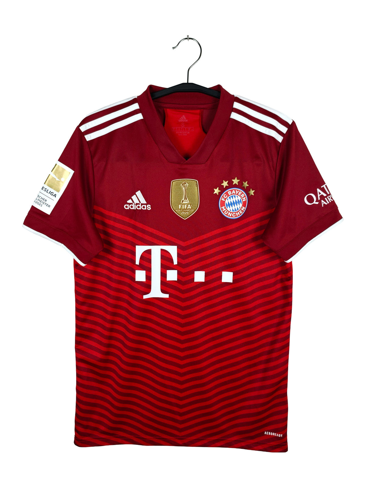 2021-22 Bayern Munich Home Shirt Coman #11 - front view