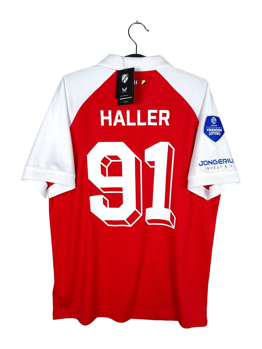 2024-25 Utrecht Fourth Shirt Haller #91 - back view