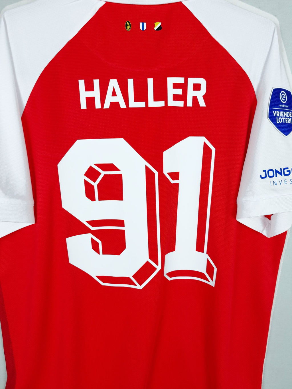 2024-25 Utrecht Fourth Shirt Haller #91 - detailed view
