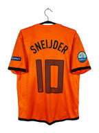 2012-13 Netherlands Home Shirt Sneijder #10 - back view