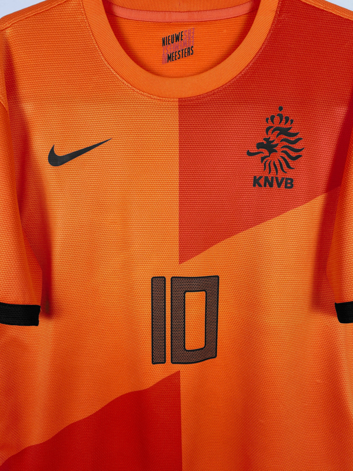 2012-13 Netherlands Home Shirt Sneijder #10 - detailed view