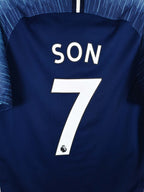 2018-19 Tottenham Hotspur Away Shirt Son #7 - detailed view