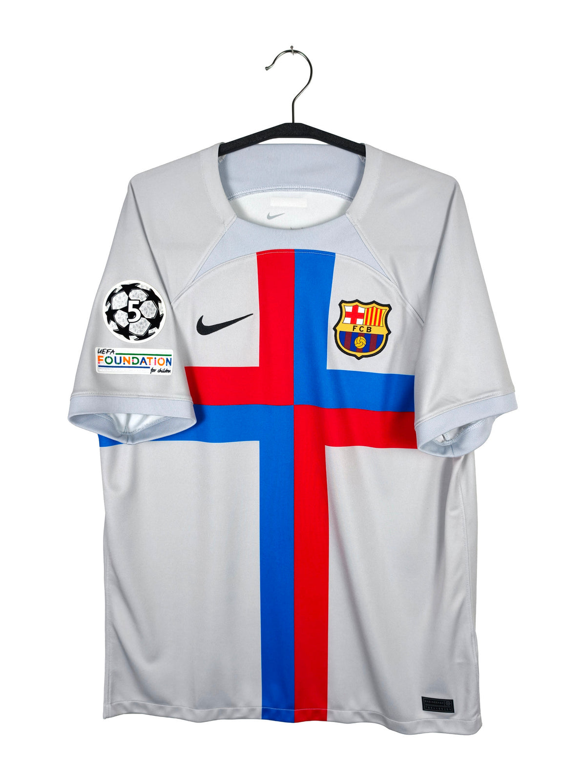 2022-23 Barcelona Third Shirt F. de Jong #21 - front view