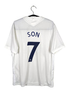 2021-22 Tottenham Hotspur Home Shirt Son #7 - back view