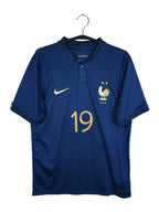 2022-23 France Home Shirt Benzema #19 - front view