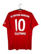 2019-20 Bayern Munich Home Shirt Coutinho #10 - back view