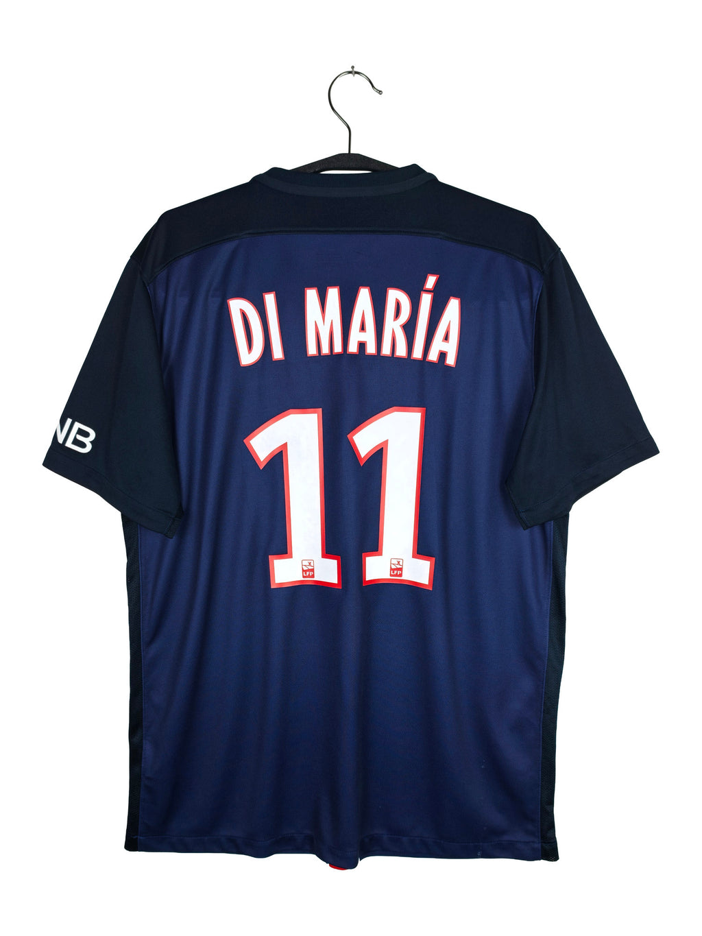 2015-16 Paris Saint-Germain Home Shirt Di María #11 - back view