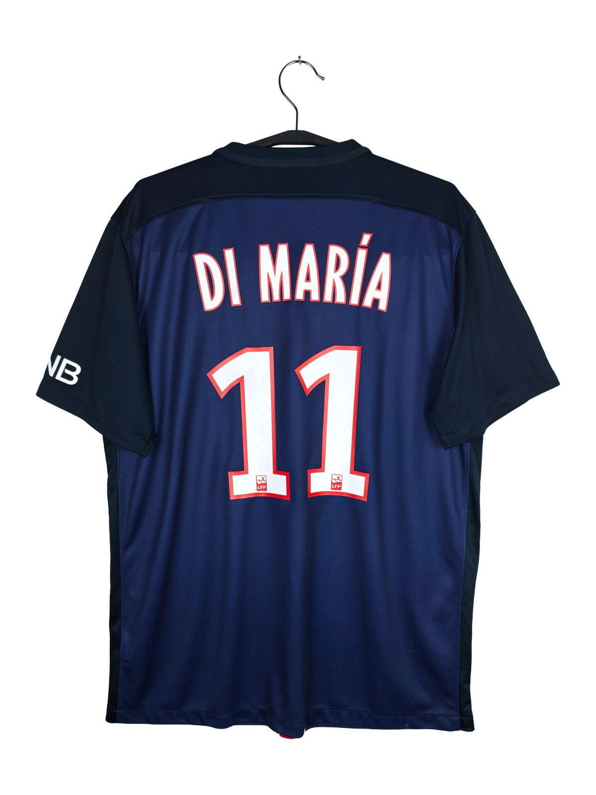 2015-16 Paris Saint-Germain Home Shirt Di María #11 - back view