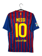 2011-12 Barcelona Home Shirt Messi #10 - back view