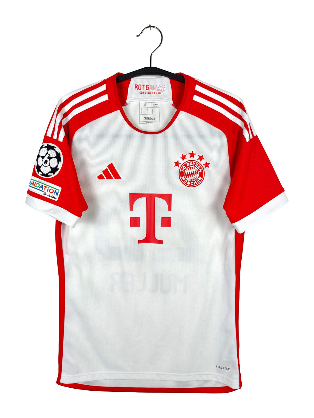2023-24 Bayern Munich Home Shirt Müller #25 - front view