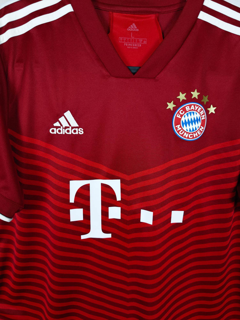 2021-22 Bayern Munich Home Shirt Müller #25 - detailed view