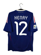 2009-10 France Home Shirt Henry #12 - back view
