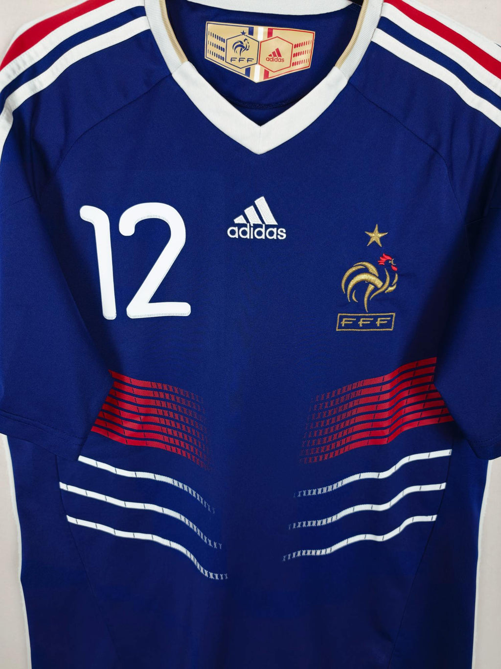 2009-10 France Home Shirt Henry #12 - detailed view